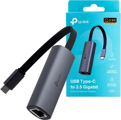 Zdjęcie produktu dla Karty interfejsu TP-Link UE302C/adapter RJ-45