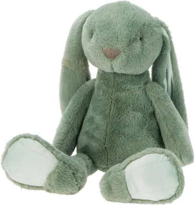 Zdjęcie produktu dla Duży pluszowy królik z długimi uszami, 70 cm – zielony, H&L