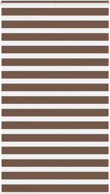 Produktbild von "2026 Promotion" Doppelrollo - Außenrollo - Braun 135x230 cm Stoffbreite 130,9 cm Polyester - Rollos CC24389