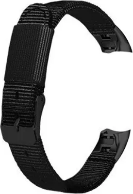 Produktbild von INF Nylon-Uhrenarmband für Huawei Band 3/4Pro Schwarz