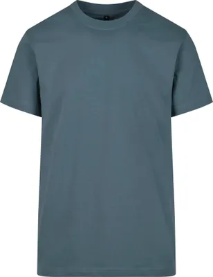 Produktbild von Build Your Brand Kurzarmhemd für Männer Zlure grau blau 5XL