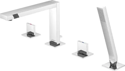 Zdjęcie produktu dla Steinberg 160 - Bateria wannowa, 4-otworowa, chrom 160 2402