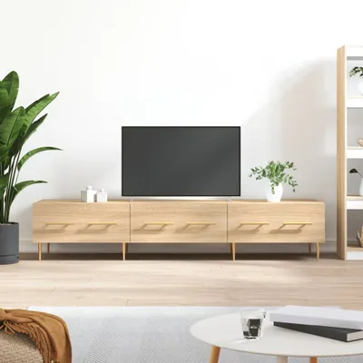 Produktbild von [Home] TV-Schrank Sonoma-Eiche 150x36x30 cm Holzwerkstoff , Neue Mode 2024 im häuslichen Leben
