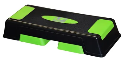 Immagine prodotto di Urban Fitness step aerobico regolabile nero verde - Panca fitness step