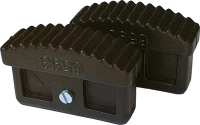 Produktbild von Iller Innenschuhe für Sprossenleitern 75x22mm Holmgröße 2 Stück