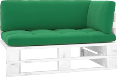 Produktbild von Langlebig Outdoor-Ecksofa Paletten Kiefernholz Imprägniert Weiß November74268810