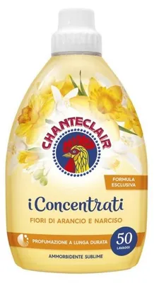 Produktbild von 3x CHANTECLAIR i Concentrati Ammorbidente Sublime Fiori di arancio e Narciso Orangen und Narzissenblüten Weichspüler 1000ml lang anhaltender Duft 50 Wäschen Waschmittel
