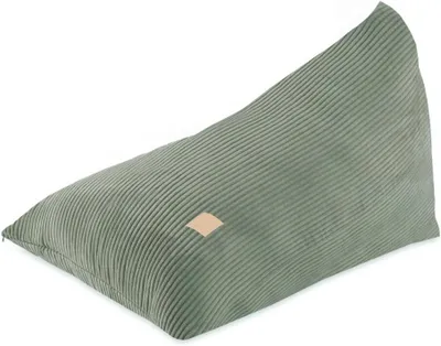Produktbild von MISIOO 120x80cm Sitzsack Kinder - Komfort für Kinder & Erwachsene - Premium Cord Sitzsack für Gemütlichkeit im Kinderzimmer - Grün