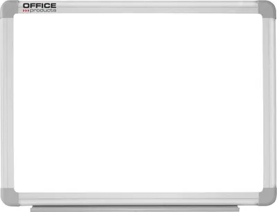 Produktbild von Magnetisches Whiteboard 60 x 45 cm mit Stifteköcher - Trocken abwischbar - Aluminiumrahmen