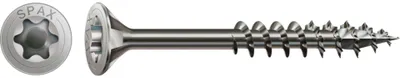Produktbild von SPAX Edelstahlschraube, 8 x 140 mm, 50 Stück, Teilgewinde, Senkkopf, T-STAR plus T40, 4CUT - 0197000801405