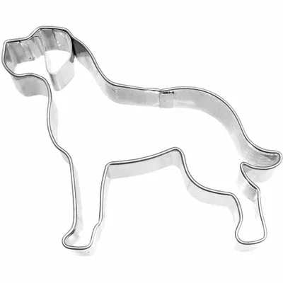 Produktbild von Ausstecher Dogge 7,5 cm Edelstahl [PG blau]