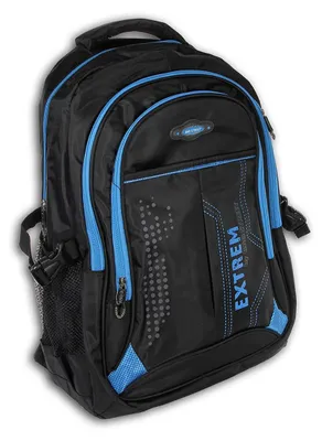 Produktbild von Bag Street Damen Herren Sporttasche Rucksack schwarz blau Synthetik D2OTJ605B