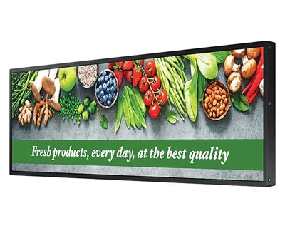 Obrázek produktu pro Samsung SH37C, Panoramatický design, 94 cm (37"), LCD, 1920 x 540 px, Wi-Fi, 24/7