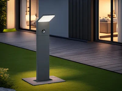 Produktbild von gartenbeleuchtung Pearl sensor 50 cm led aluminium anthrazit