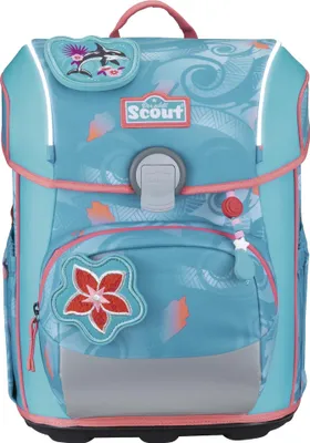 Produktbild von Scout Neo Schulranzen-Set 4 teilig Safety Light Aloha