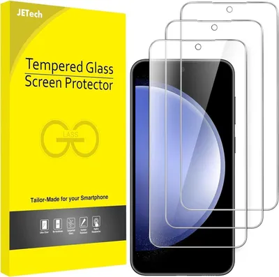 Produktbild von Samsung Galaxy S23 FE 6,4 Zoll Panzerglas Schutzfolie HD Klar, 3 Stück