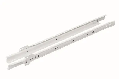 Obrázek produktu pro Walteco Rolničkový výsuv 550mm, bílý, nosnost 20 kg, 1 pár