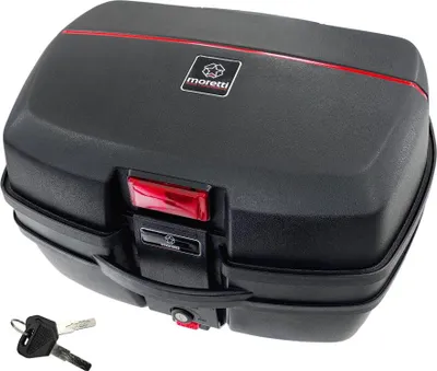 Immagine prodotto di Valigia Moretti, MR-688, 32 l, nera, riflettore rosso