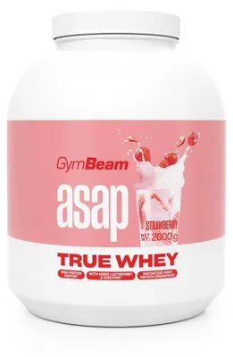 Immagine prodotto di GymBeam True Whey ProDigest 2000 g, fragola