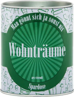 Produktbild von ars vivendi 1239 - Spardose: Wohnträume