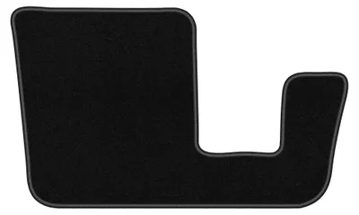 Image de Tapis arrière en moquette pour Audi Q7 I 4L 2005-2015 (SUV) – 2 pièces, noirs, sur mesure – Wielganizator LUX – version W0366