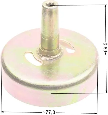 Image de Tambour d'embrayage de coupe NAC 7 Faucheuses du marché NZ45