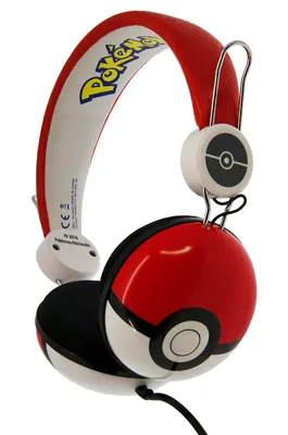 Obrázek produktu pro OTL Technologies Pokémon Pokeball, Kabel, 20 - 20000 Hz, Hudba, 220 g, Sluchátka, Červená