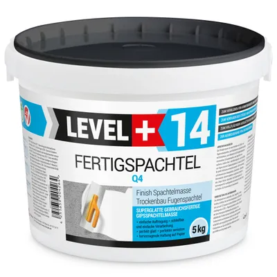 Produktbild von Spachtelmasse Fertigspachtel 5Kg Glättspachtel Gipsspachtel Polymerbasis Gebrauchsfertig Für Trockenbau RM14