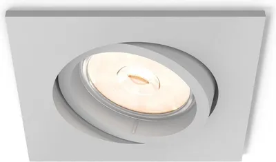 Produktbild von Philips myLiving Einbauspot 5019187PN, Einbaustrahler, GU10, 1 Glühbirne(n), LED, 220-240 V, Grau