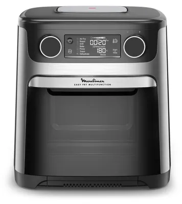Produktbild von Moulinex Easy Fry Multifunction AL556D Heißluftfritteuse 15 l, 1800 W, 9 Programme, Extra-Crisp-Technologie, Schwarz/Edelstahl