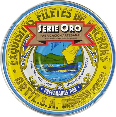 Produktbild von Ortiz - Sardellen Filets (Anchois) in Olivenöl - 450g