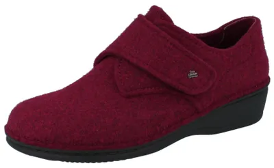 Produktbild von FINN COMFORT Adelboden Damen Hausschuhe rot Wollfilz - Größe: 41