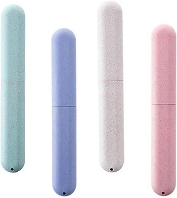 Obrázok produktu pre Go Go Gadget – Cestovné puzdro – Držiak na zubnú kefku – Puzdro – 1 sada, 4 kusy – Viacfarebné
