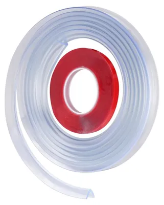 Immagine prodotto di Profilo decorativo protettivo – Protezione per porte, profilo protettivo per porte e bordi delle auto, trasparente, 5 m