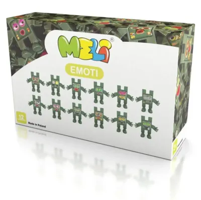 Image de Meli Emoti Army bricks 12 pièces