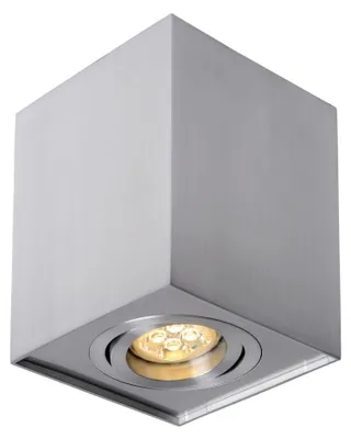 Zdjęcie produktu dla Reflektor spot TUBE szaro-srebrny 1xGU10x50W aluminium wym:12,5x9,5x9,5cm IP20 Lucide
