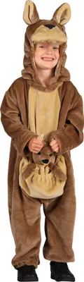 Produktbild von Känguru Kostümoverall für Kinder - für Fasching Kindergröße: 158-164