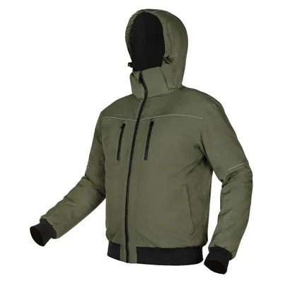 Obrázok produktu pre NEO TOOLS OUTDOOR Pánska teplá pracovná bunda | Pracovná bunda, bunda do auta, montážna bunda | Pánska prechodná bunda Bomber Jacket College Veľkosti S-XXXL