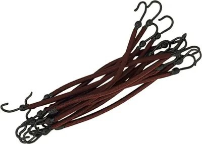 Produktbild von Sinelco Gummibänder mit Haken braun 12 Stk