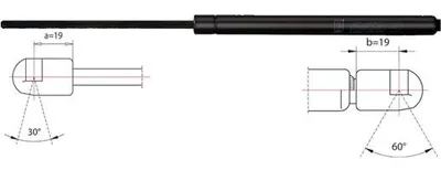 Produktbild von METZGER Gasfeder Motorhaubendämpfer 564mm passend für MERCEDES-BENZ C-Klasse Limousine (W203) 280N 2110371