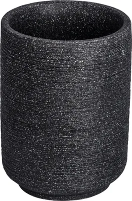 Produktbild von WENKO Zahnputz Becher Bürsten Halter Halter Bad Accessoires GOA NEO Anthrazit