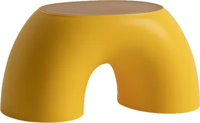 Produktbild von Kinderhocker Einfach Rutschfest Stabil Kleiner Kinderhocker Schuhwechselhocker für zu Hause Gelb