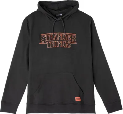 Produktbild von Uni Sweater mit Kapuze Stranger Things Schwarz - M