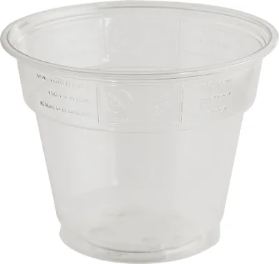 Produktbild von Trinkbecher "Hurricane", PET 0,28 l Ø 9,5 cm · 7,3 cm glasklar