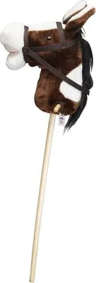 Produktbild von Besttoy - Steckenpferd - braun/weiß - ca. 100 cm