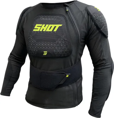 Immagine prodotto di Giacca protettiva Shot Airlight, nero/giallo neon, XL