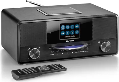 Obrázek produktu pro Karcher DAB 9000CDI, CD přehrávač s reproduktorem, internetové rádio, přehrávání CD, MP3, Wi-Fi, USB, UPnP, Bluetooth