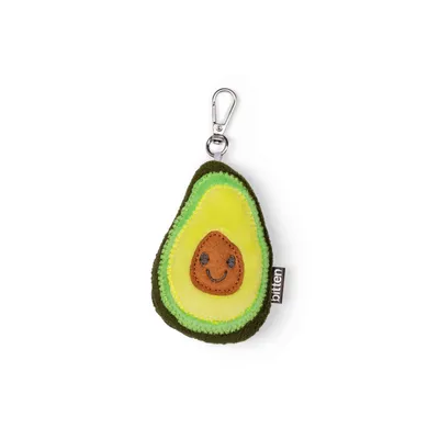 Produktbild von Avocado Schlüsselanhänger zum Kuscheln mit Karabinerhaken