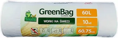 Obrázek produktu pro kompostovatelné odpadkové pytle 60l (10 ks/role)