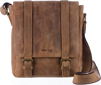 Produktbild von GreenLand Nature Umhängetasche Tablettasche Monte Crossbody Bag Brown braun